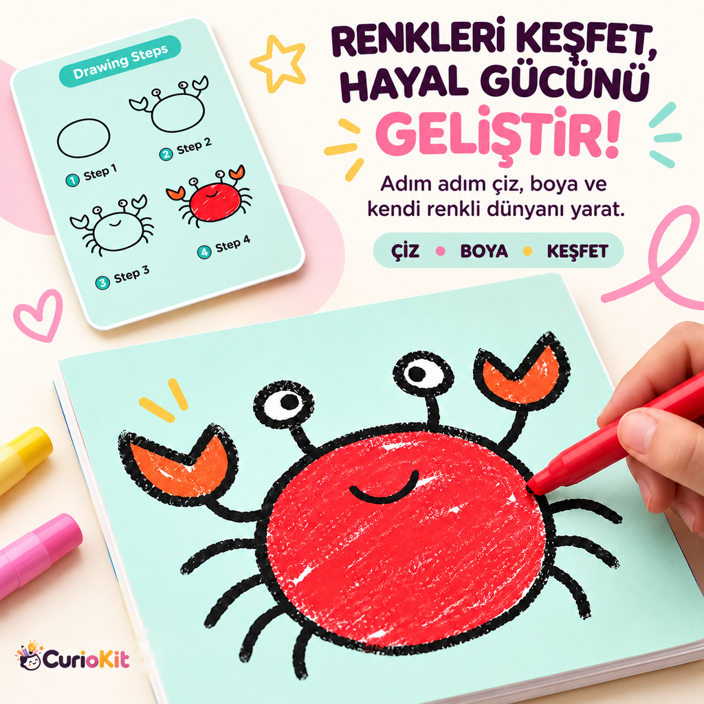 CurioKit - Akıllı Çizim Robotu